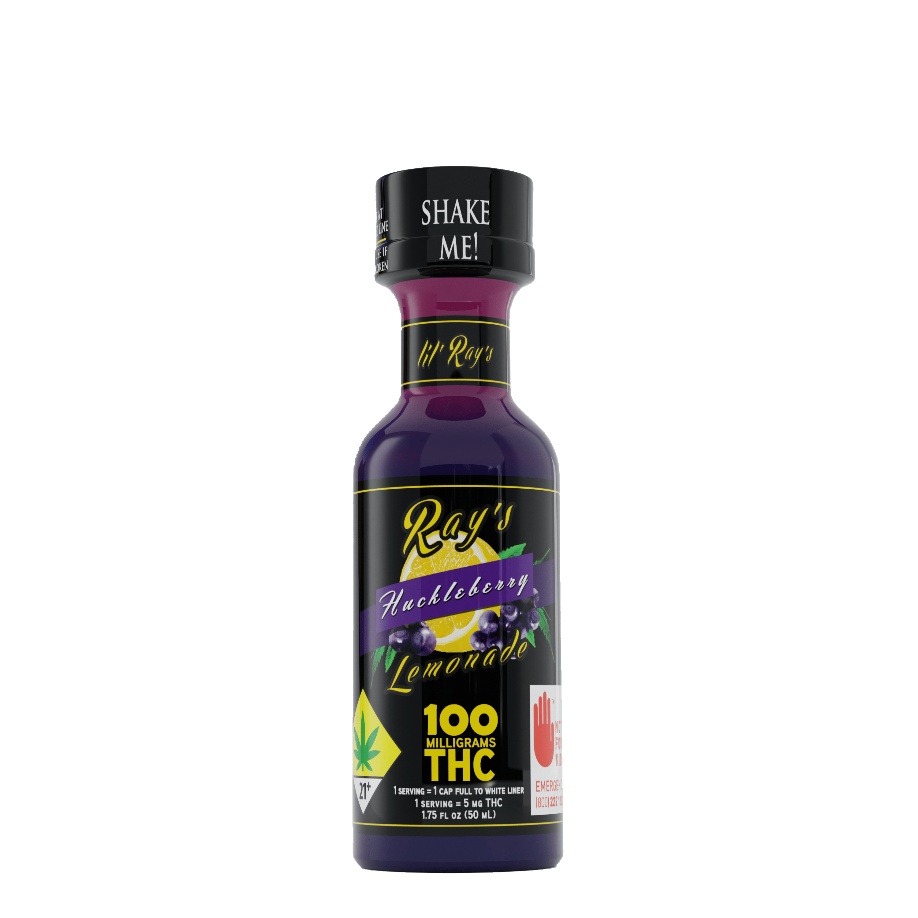 Photograph of product: DP Lil' Ray's Lemonade 100mg Huckleberry