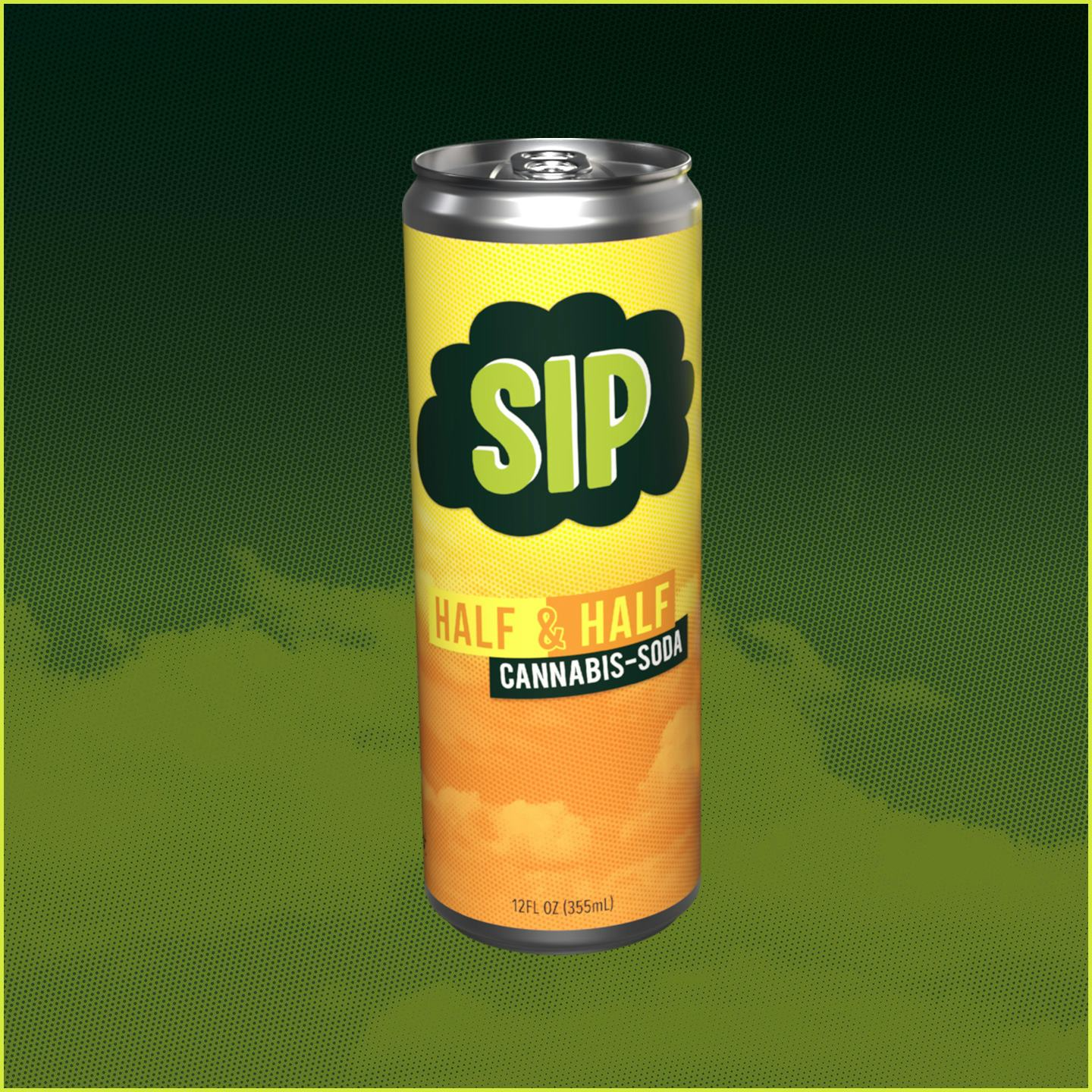 Photograph of product: 5mg Half & Half SIPSODA 1:1 TH-oui:CBD