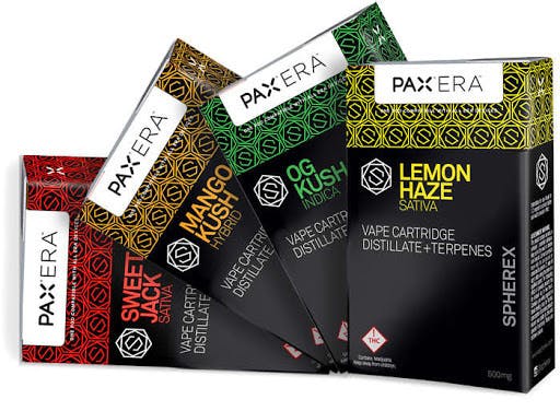 Photograph of product: Pax Pod Spherex 500mg GDP/CBD