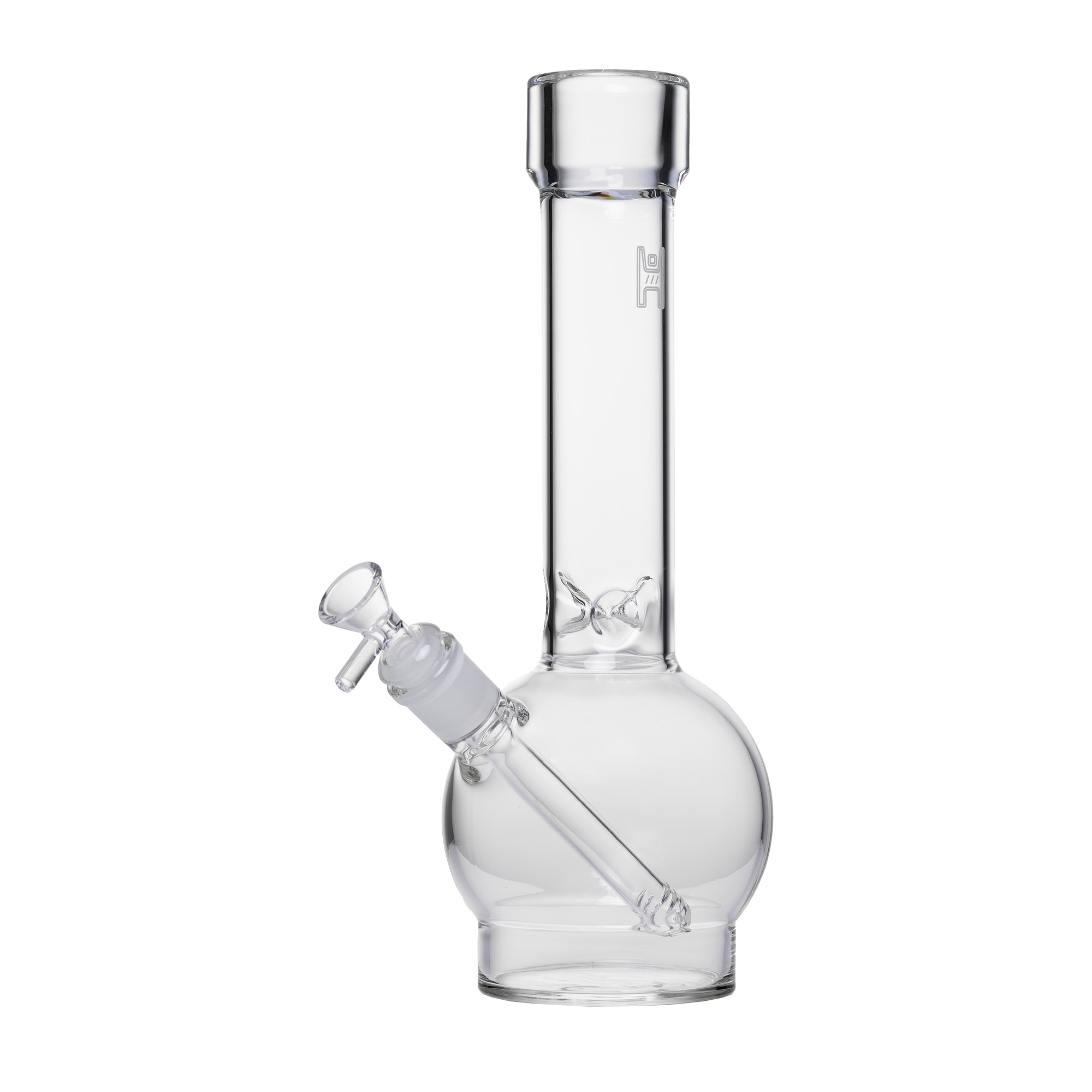Photograph of product: 12" Ball Water Pipe | Clear
