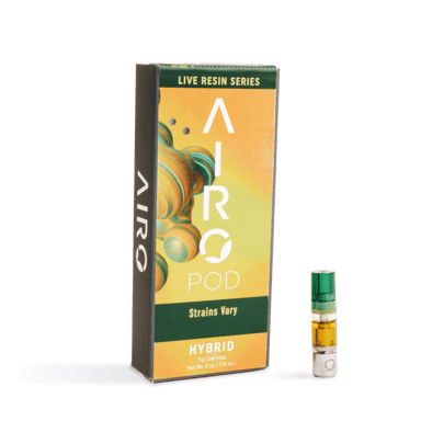 Photograph of Product: Airo Wedding Cheesecake Live Resin Pod