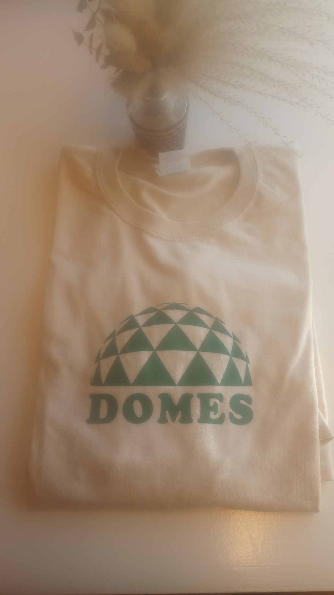 Photograph of product: Domes | Long Sleeve Crewneck Shirt | Beige