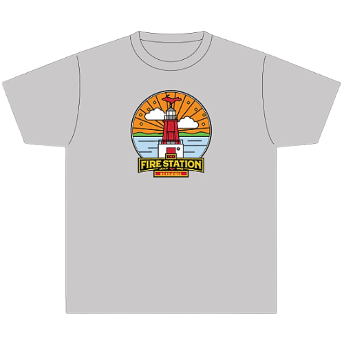 Photograph of product: TFS Apparel - Lighthouse Grey T-Shirt XL