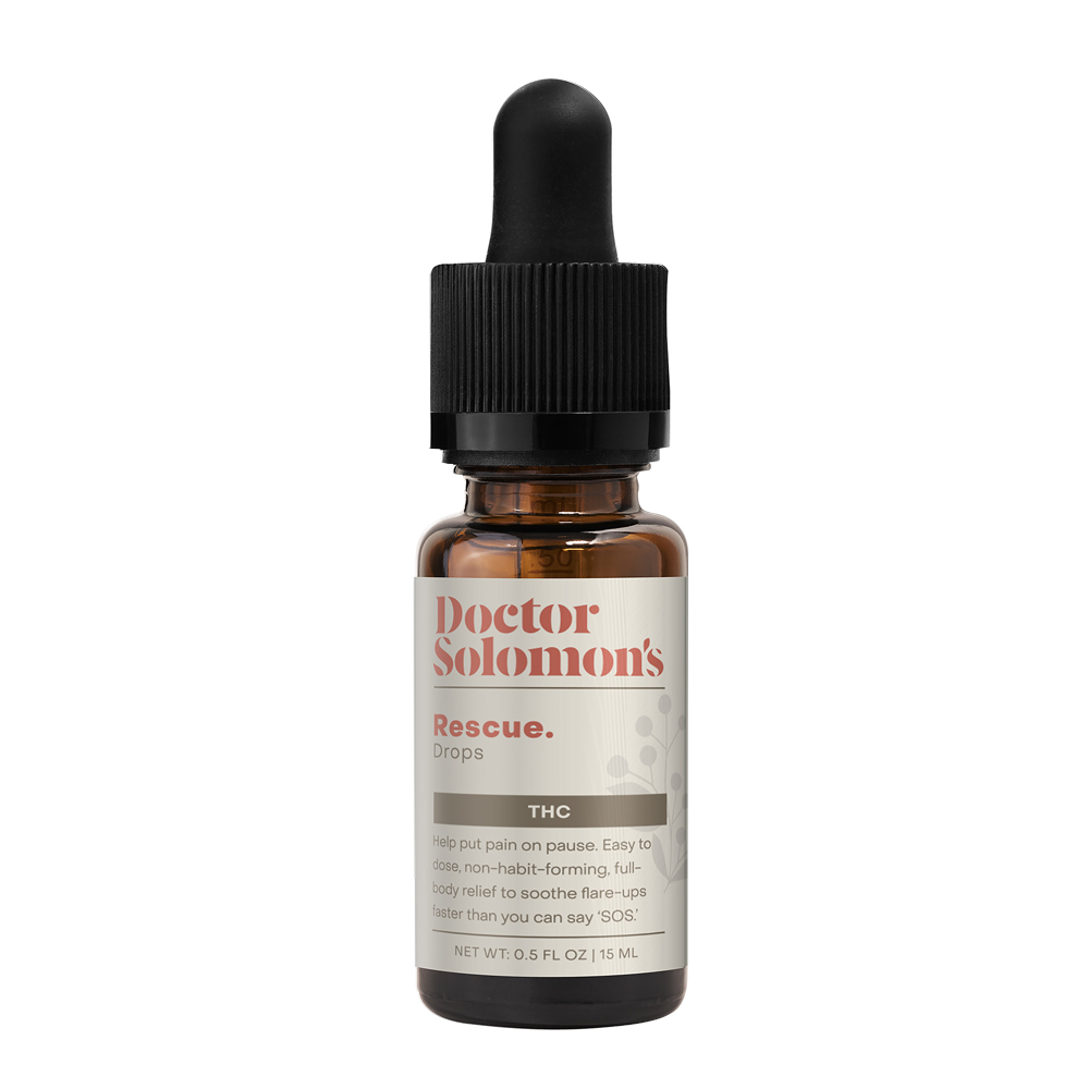 Photograph of product: Rescue Drops Extra Strength 53MG TH-oui per 1 ml Total (15ML 800MG TH-oui)