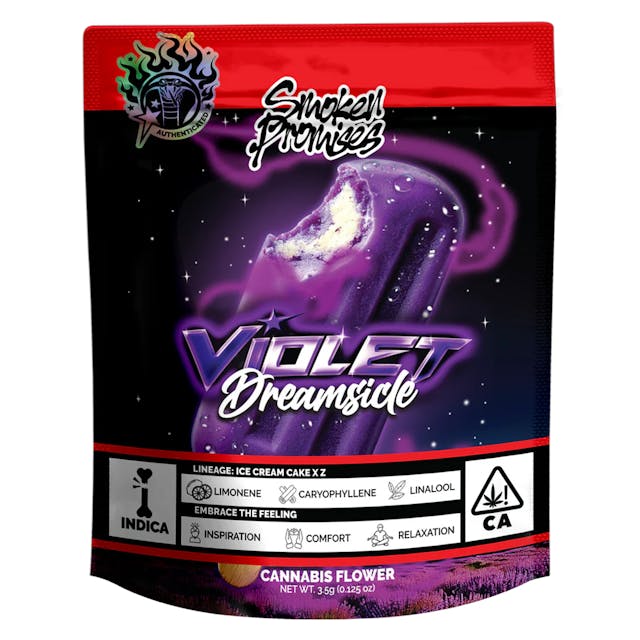 Photograph of product: Violet Dreamsicle 31.4% 3.5g - Eighth
