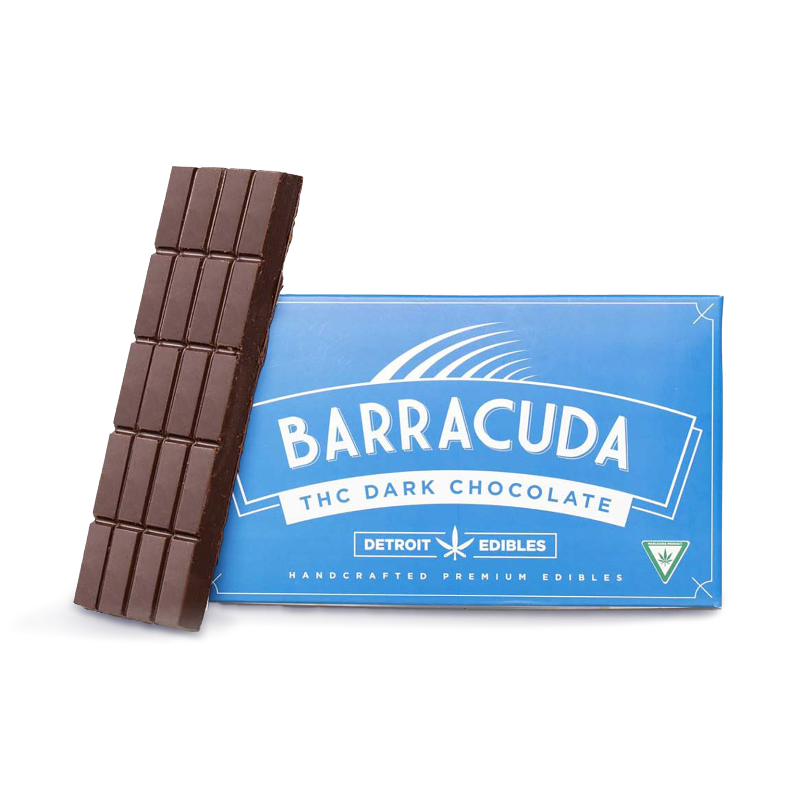 Photograph of Product: BARRACUDA | Edible | Chocolate | Dark Chocolate Bar | 200mg