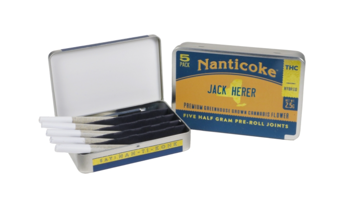 Photograph of product: Jack Herer | 5 Pack PreRoll | Oui'd | Nanticoke