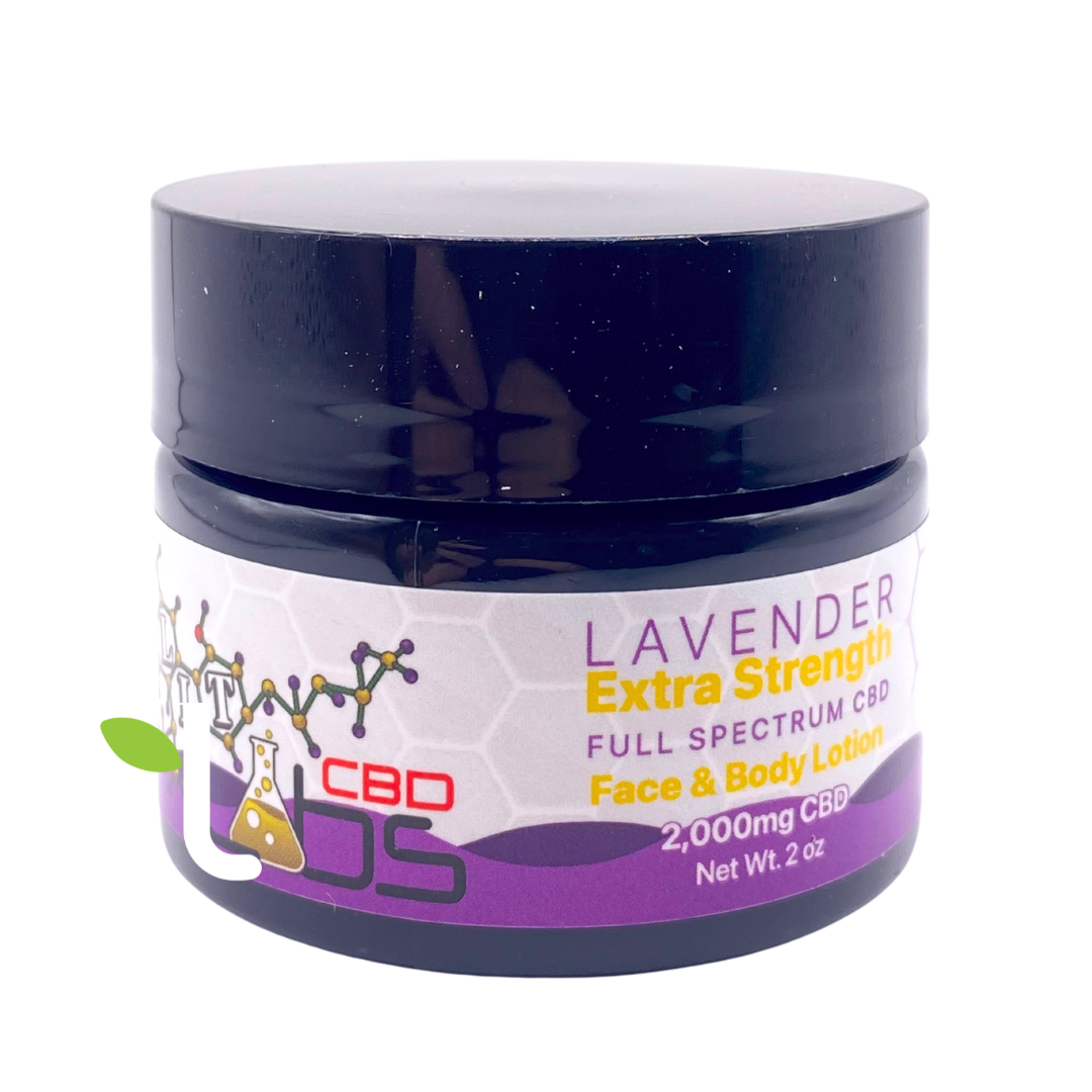Photograph of product: Lit Labs Topicals - Lavender CBD Lotion 2000mg