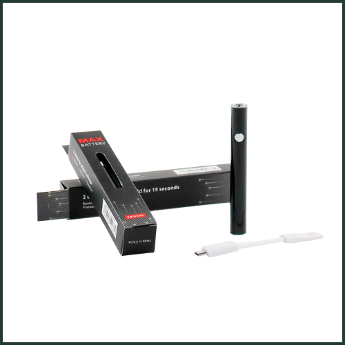 Photograph of product: MAX | 510 Battery | 510 Thread + USB Charger