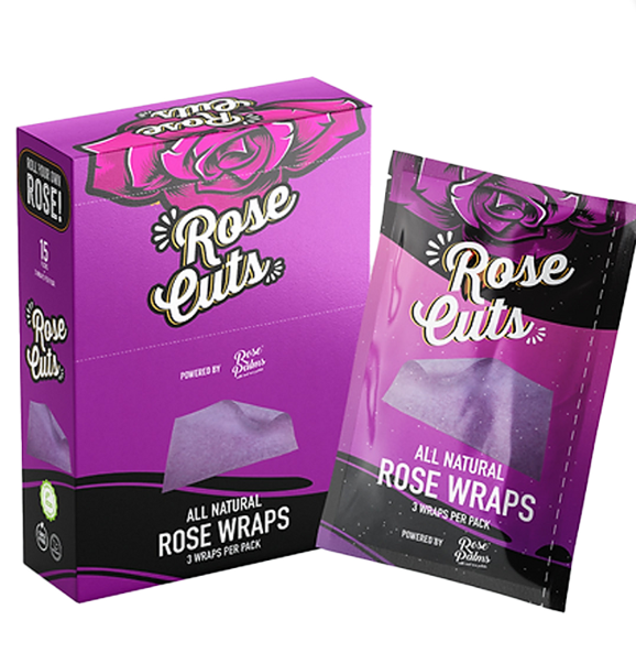 Photograph of product: Rose Cuts Purple Wraps 3pk