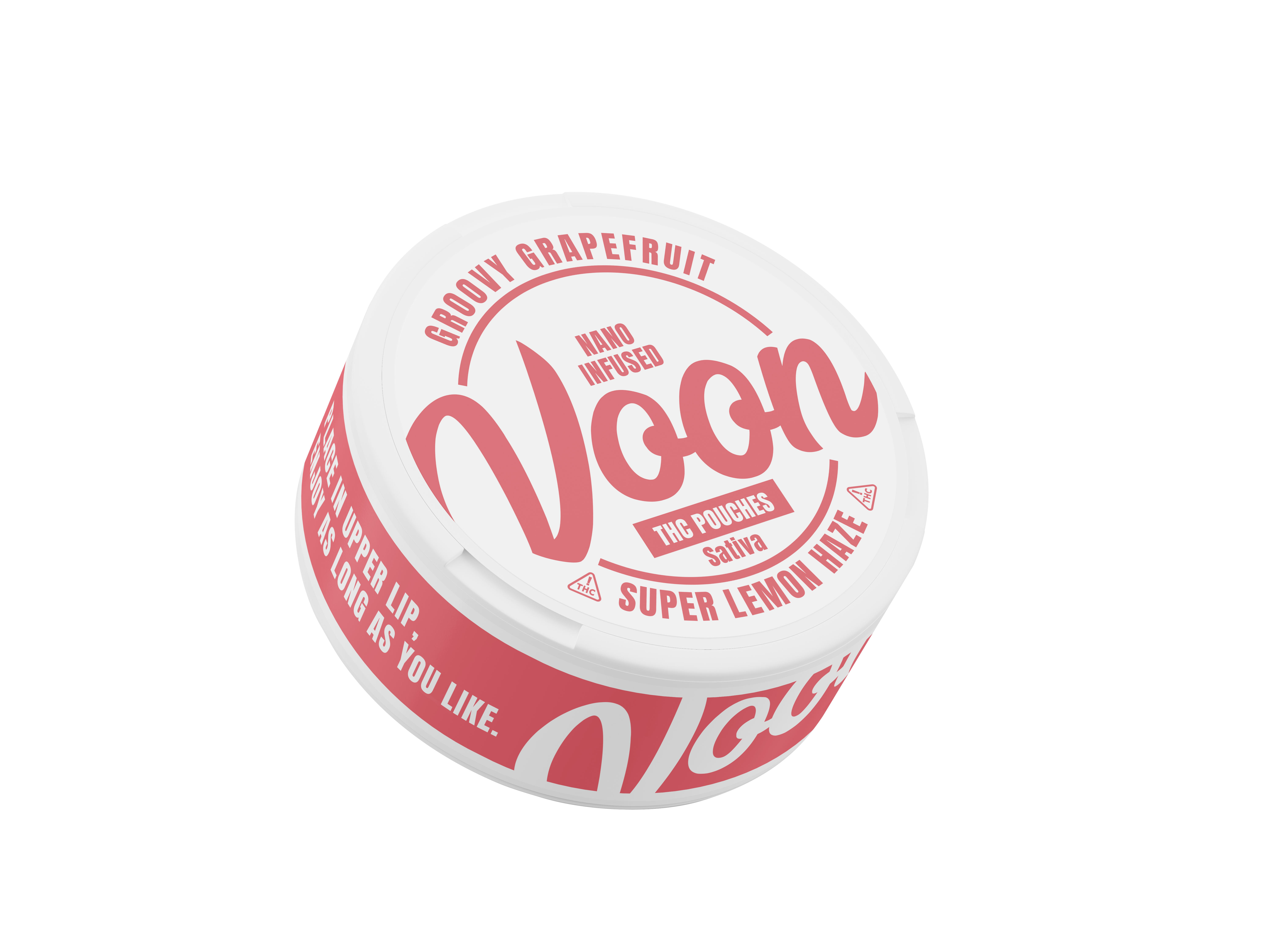 Photograph of Product: Voon Super Lemon Haze 20mg THC Pouch 10pk