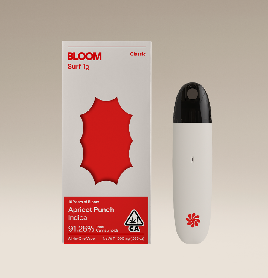 Photograph of product: Apricot Punch (I) CLASSIC Surf ALL-IN-ONE 1g - Bloom