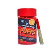 Photograph of product: Cannabals | Super Lemon Haze 7 Pack | Diamond Infused Pre-Rolls