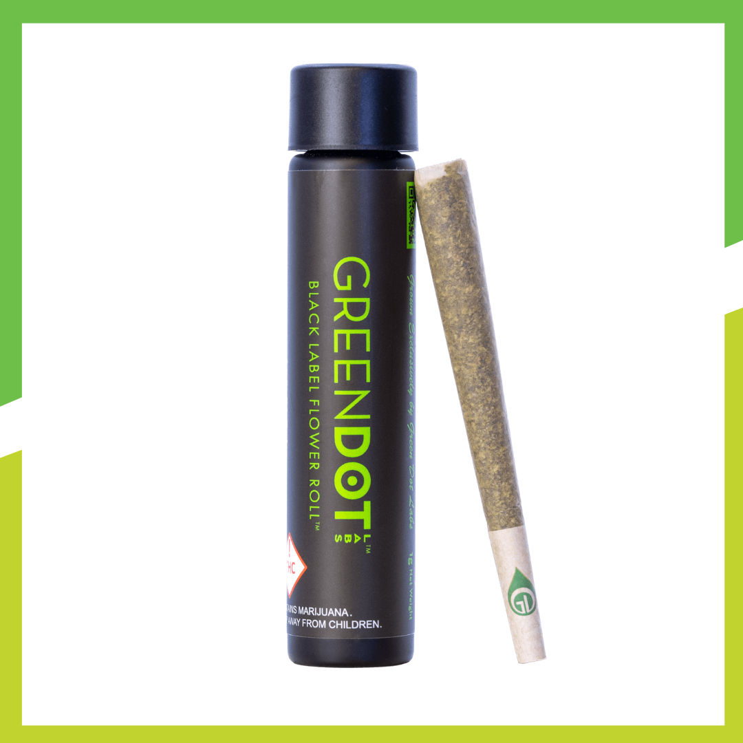 Photograph of product: Green Dot Labs | Live Rosin Roll - I-95 + F.A.F.O | Infused Pre Roll