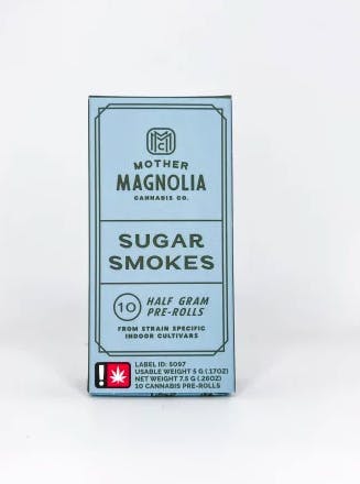 Photograph of product: Preroll Pack - .5g Sugar Smokes 10pk Donny Double (B)