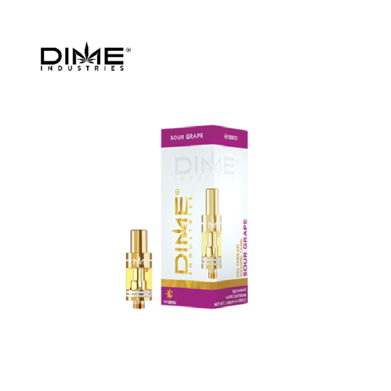 Photograph of product: SOUR GRAPE 1G SIGNATURE LINE CARTRIDGE