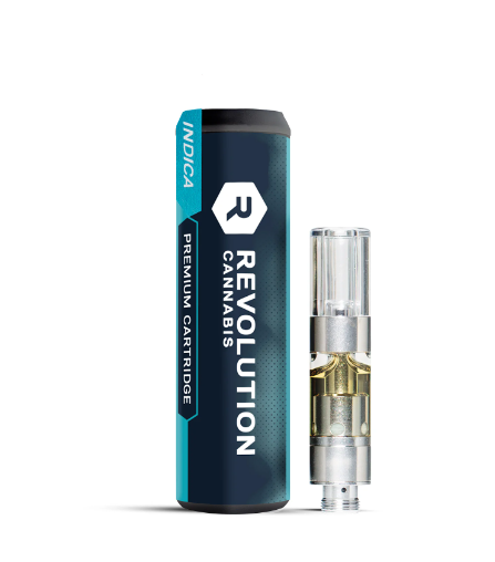Photograph of product: Revolution Peach Crescendo (I) Live Rosin Cartridge 0.5g