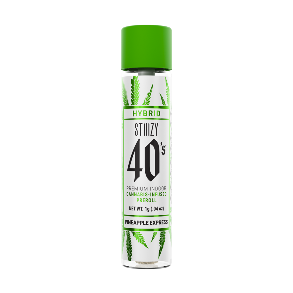 Photograph of product: STIIIZY 40's Pineapple Express Infused PR 1g