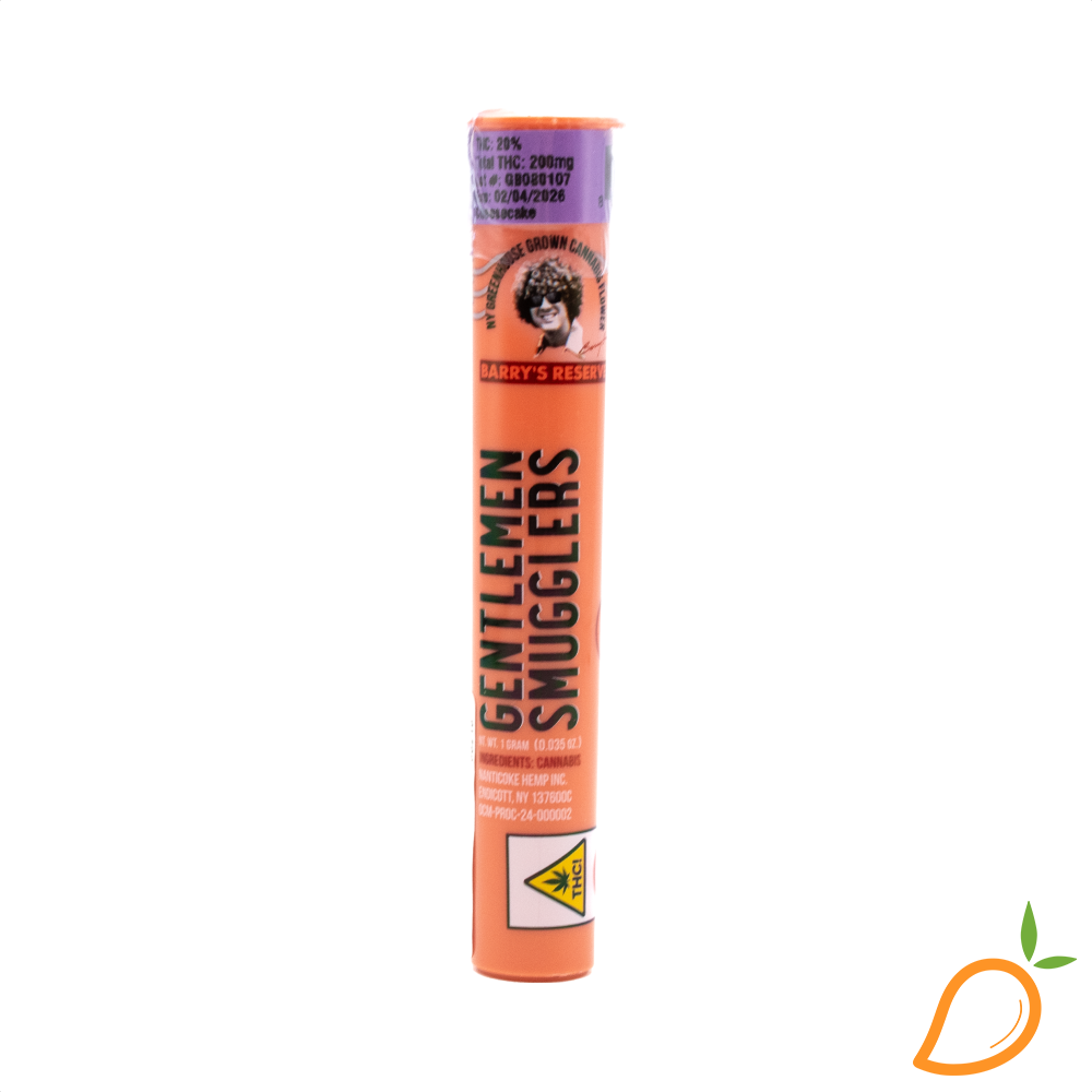 Photograph of product: 1g Cheesecake Preroll Gentlemen Smugglers