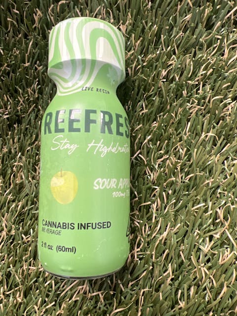 Photograph of product: SOUR APPLE 100MG DRINK - 