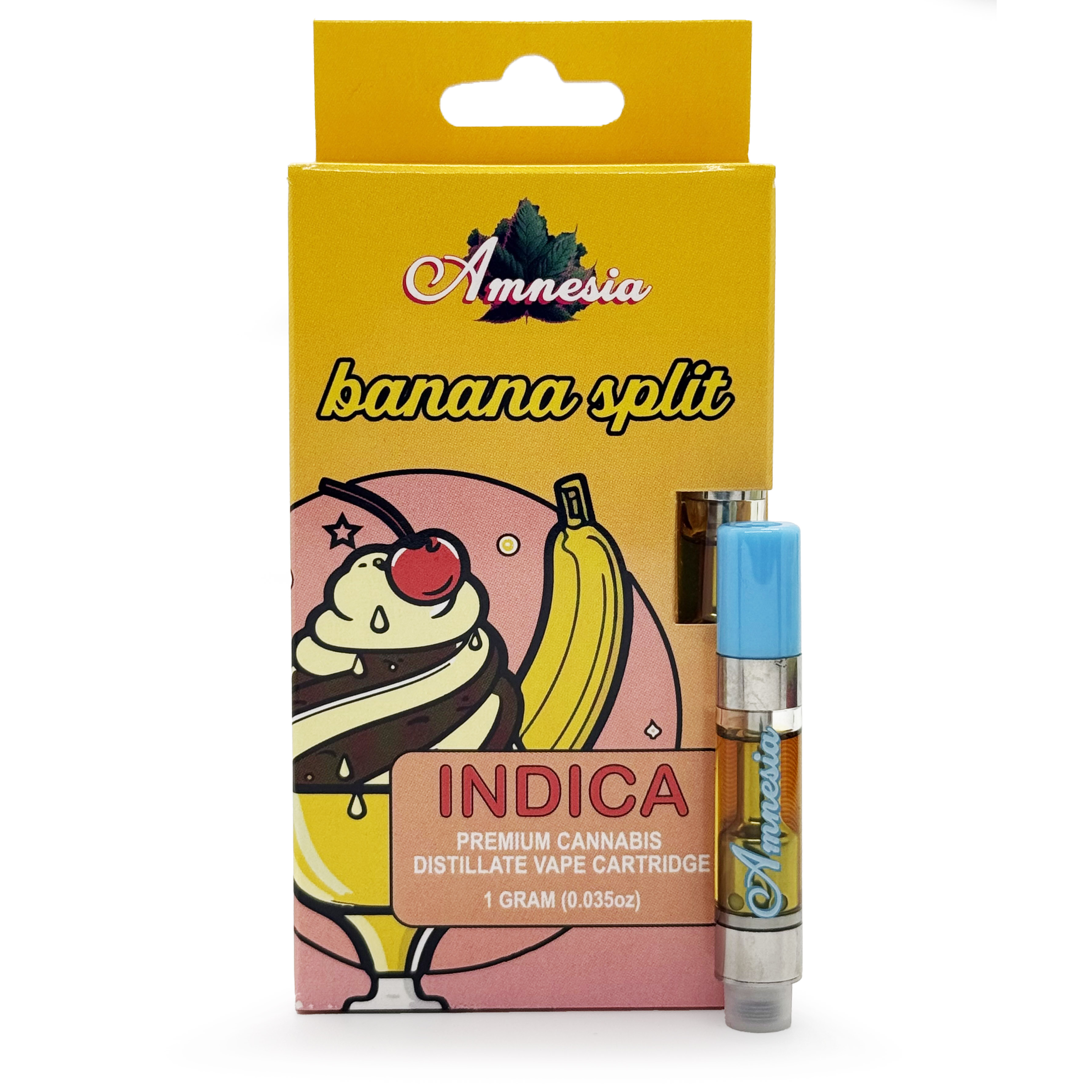 Photograph of product: Amnesia Banana Split Cartridge Rec