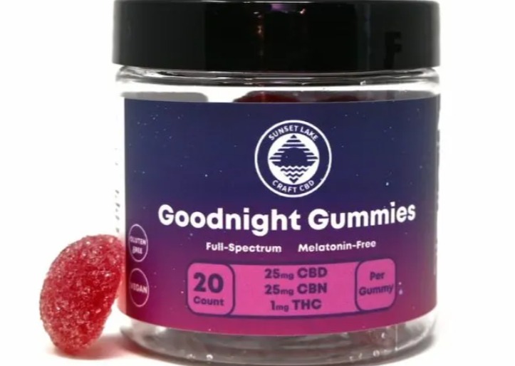 Photograph of product: SL CBD | Goodnight Gummies 20pk CBD + CBN + 20mg TH-oui