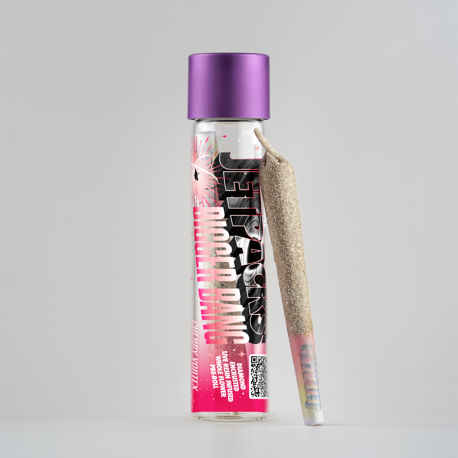 Photograph of product: Jetpacks | Cherry Vortex infused preroll