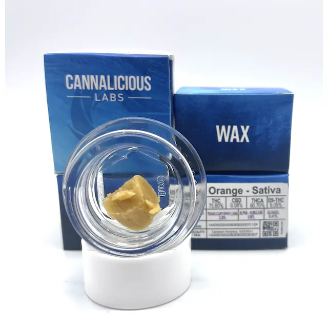 Photograph of product: Cannalicious | Concentrate | Live Resin Baller Jar | Gopher Glue