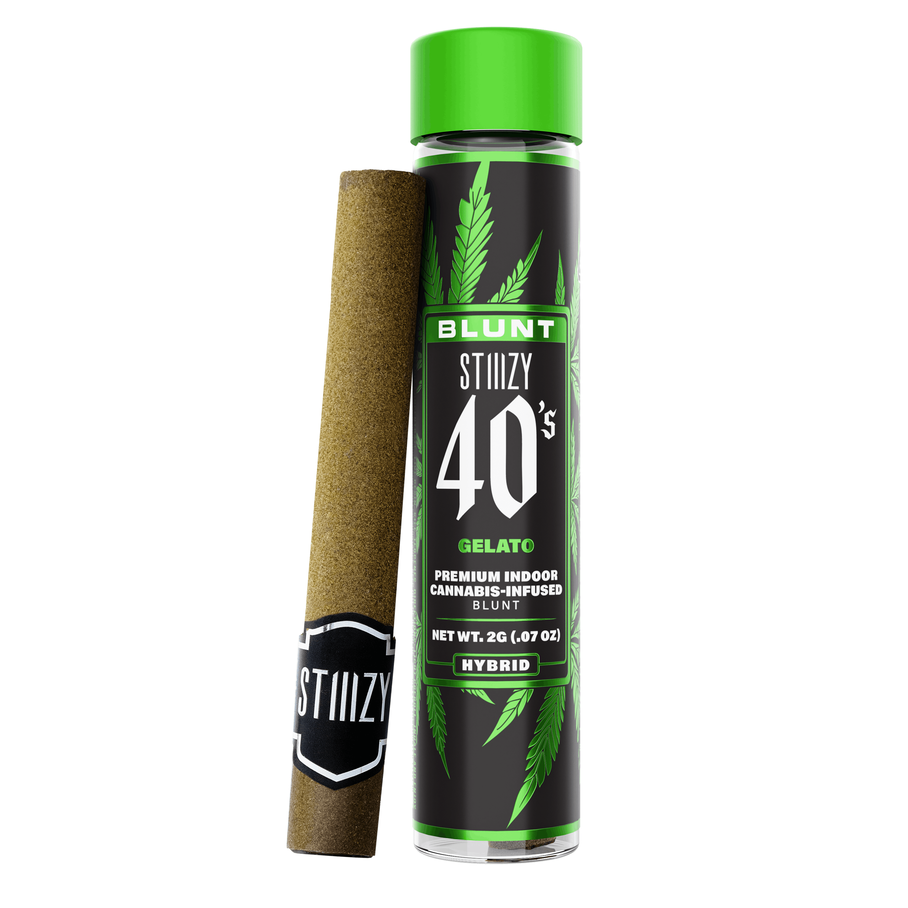 Photograph of product: Gelato | STIIIZY | 40's Infused Blunt
