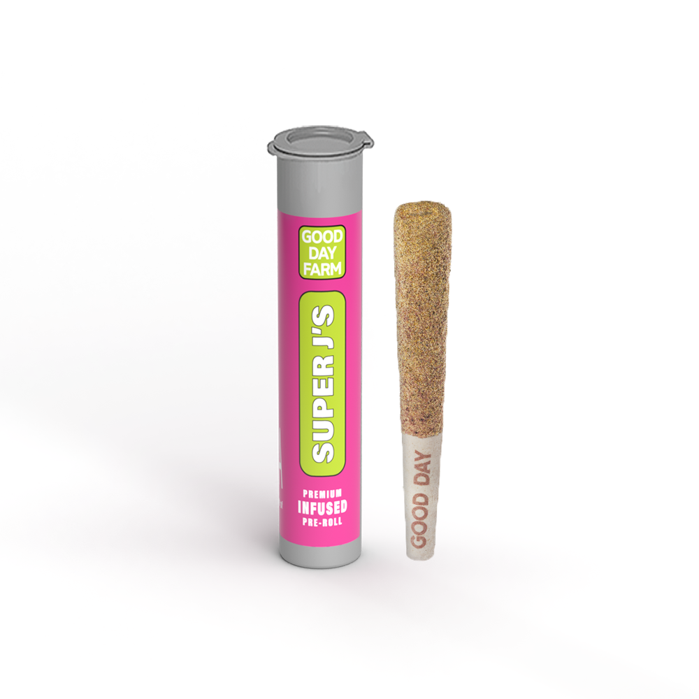 Photograph of product: Bubba D + Grapefruit Infused PreRoll (1g)