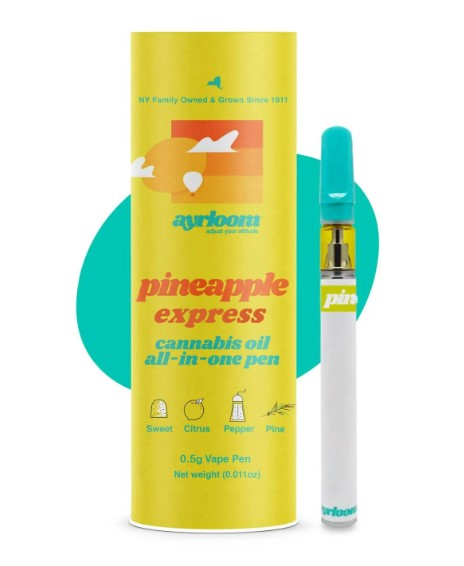 Photograph of product: Ayrloom | Pineapple Express | Disposable Vaporizer
