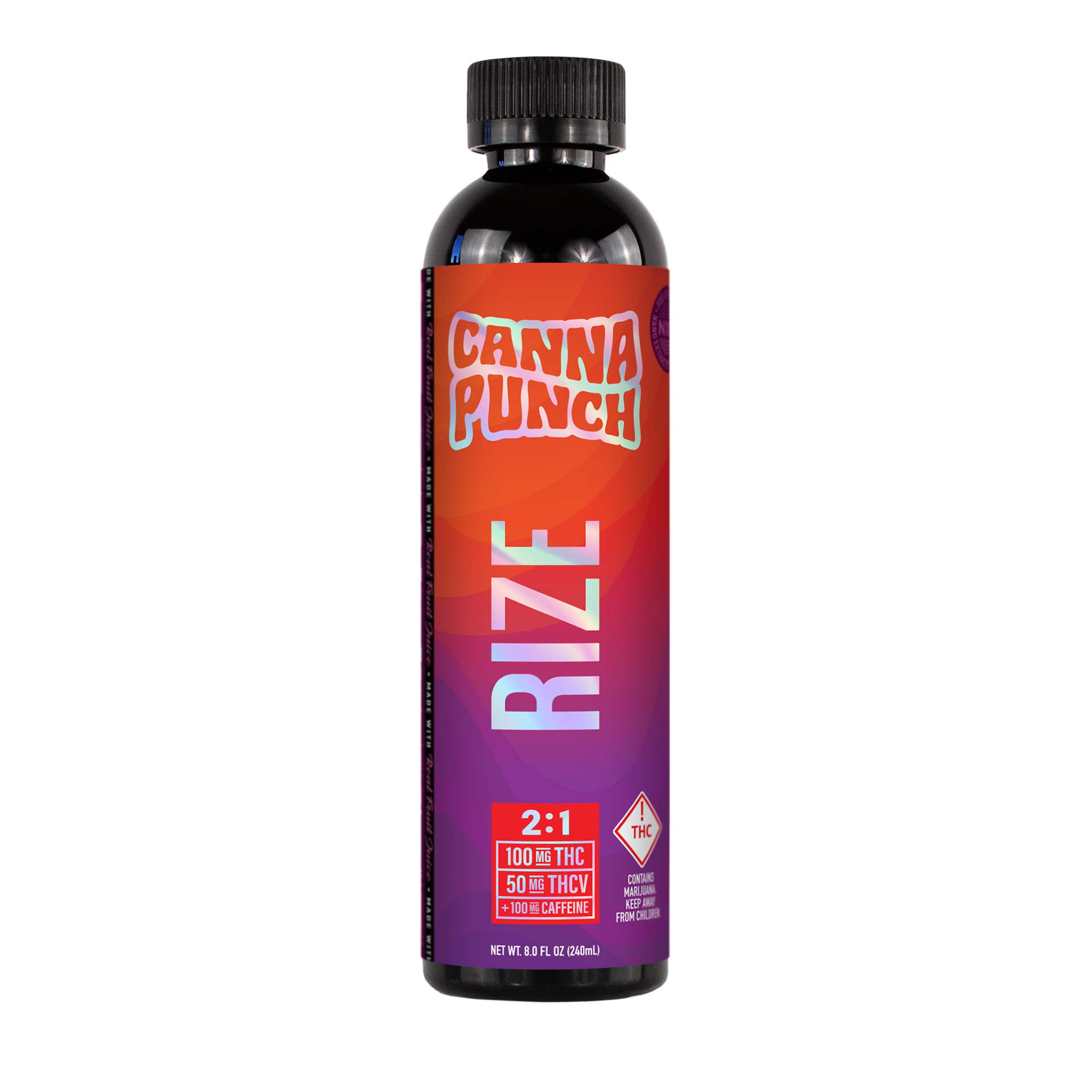 Photograph of product: Drink - 100mg - Fruit Punch with TH-ouiV (Cannapunch)