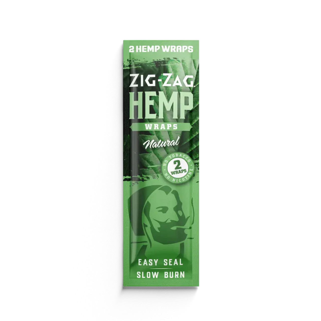Photograph of product: Zig-Zag | Natural Hemp Wrap | 2pk
