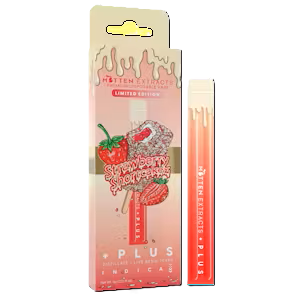 Photograph of product: Mitten Extracts - Strawberry Shortcakez Disposable 1g