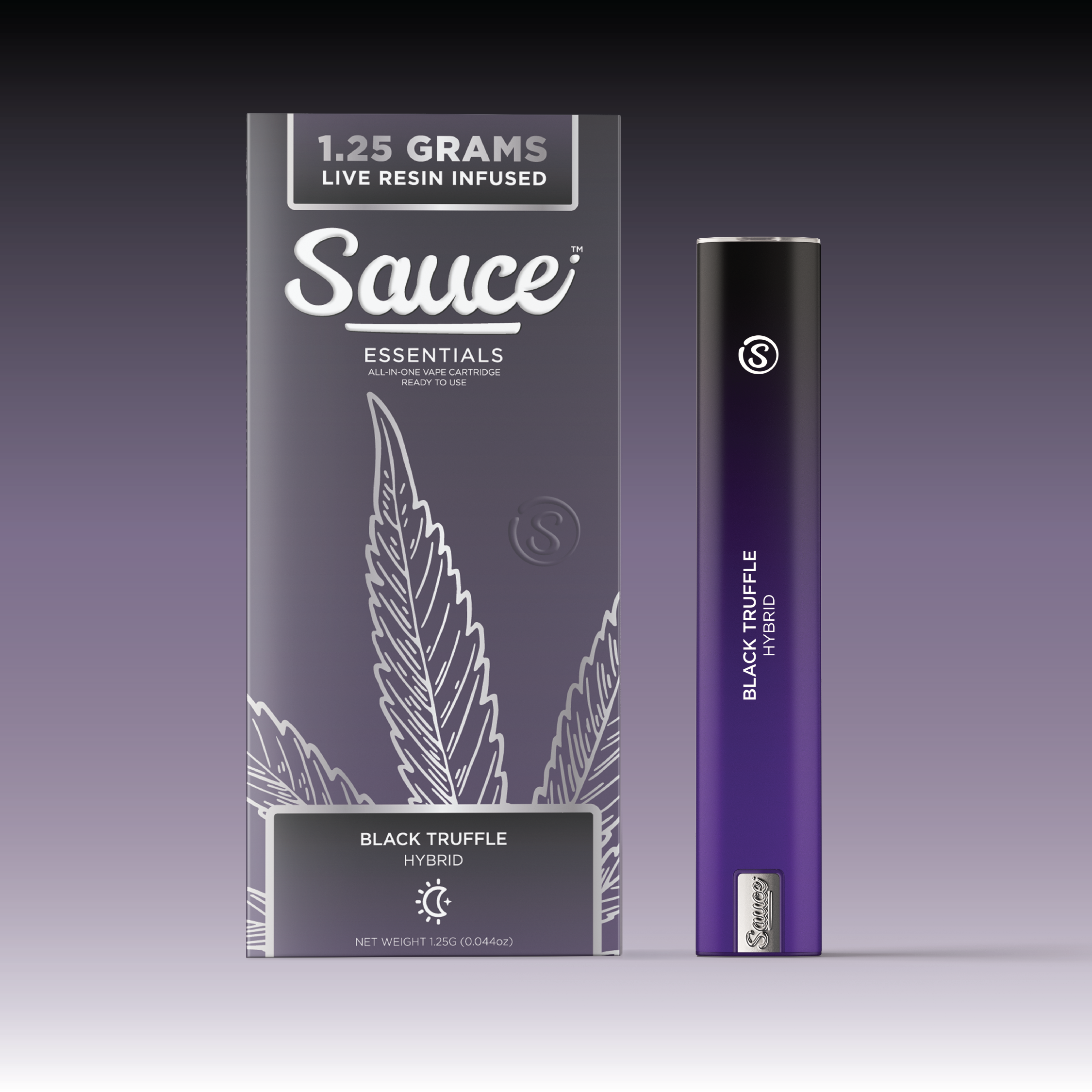 Photograph of product: Sauce Bar - Black Truffle Live Resin Flavored Disposable (H)