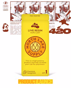 Photograph of product: Shoreburst OG | .5g Live Resin Cartridge