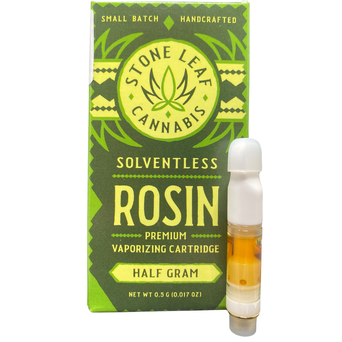 Photograph of product: Stone Leaf - Live au chocolat Rosin Cart - KIMO by Clovis