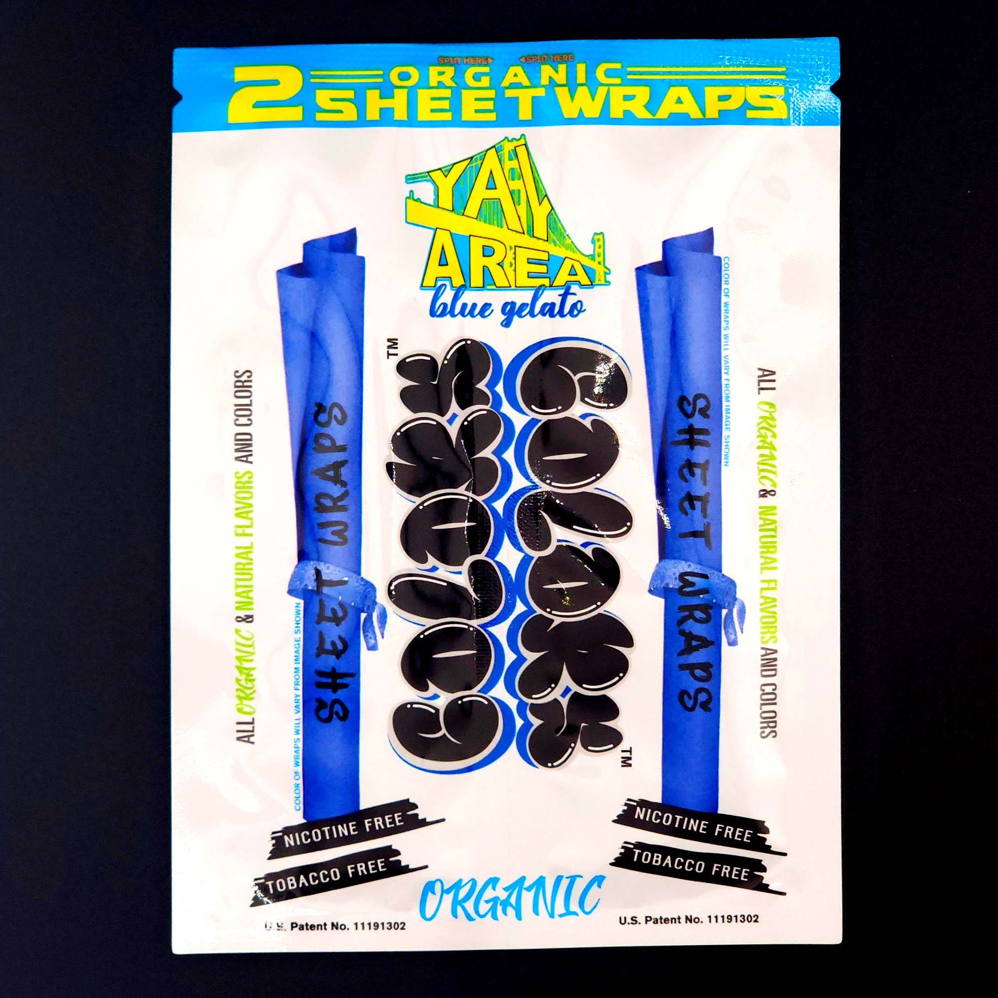 Photograph of product: Wraps Colors Sheets 2 pack blue gelato