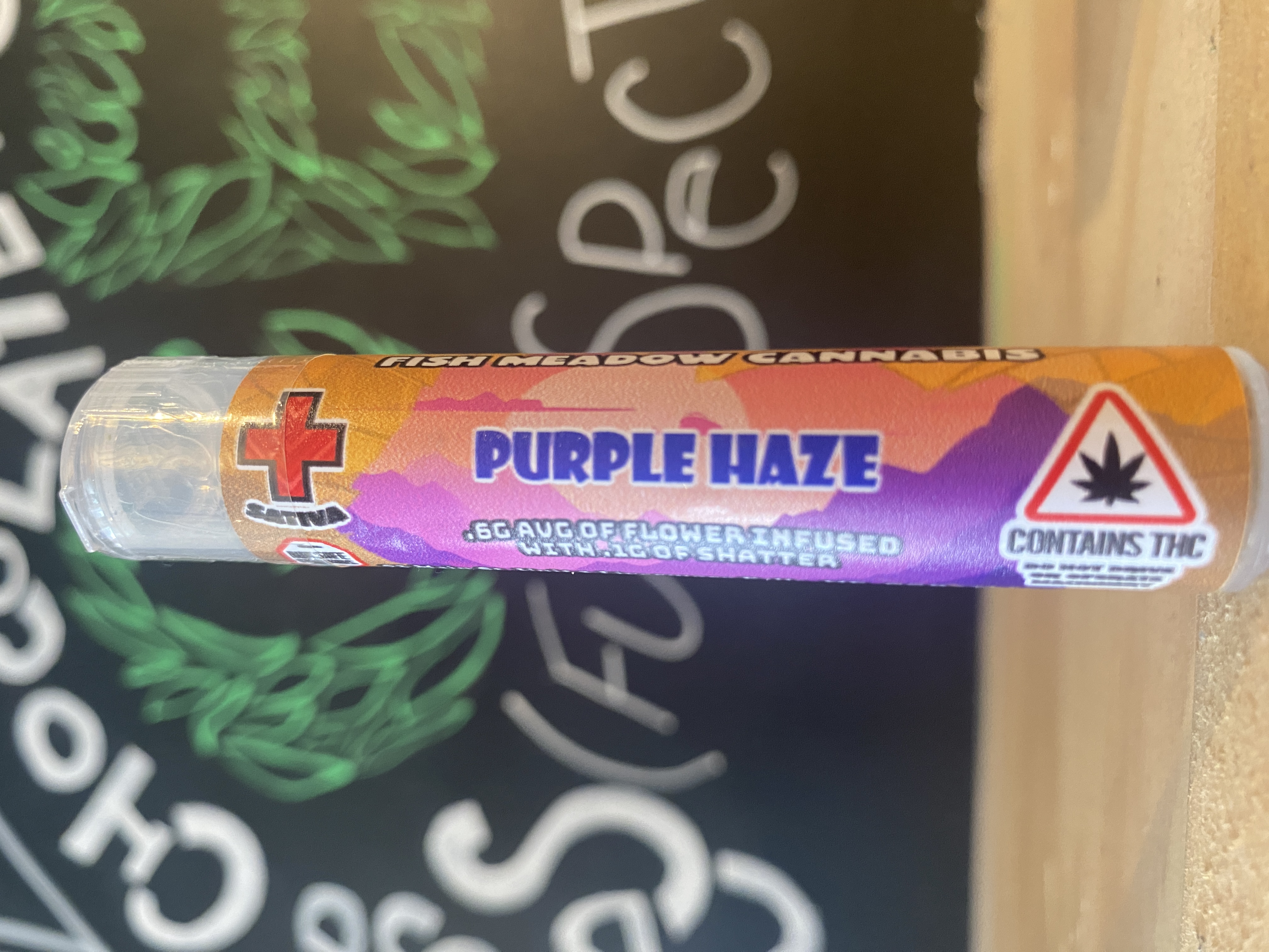 Photograph of product: Purple Haze | Shatter Infused