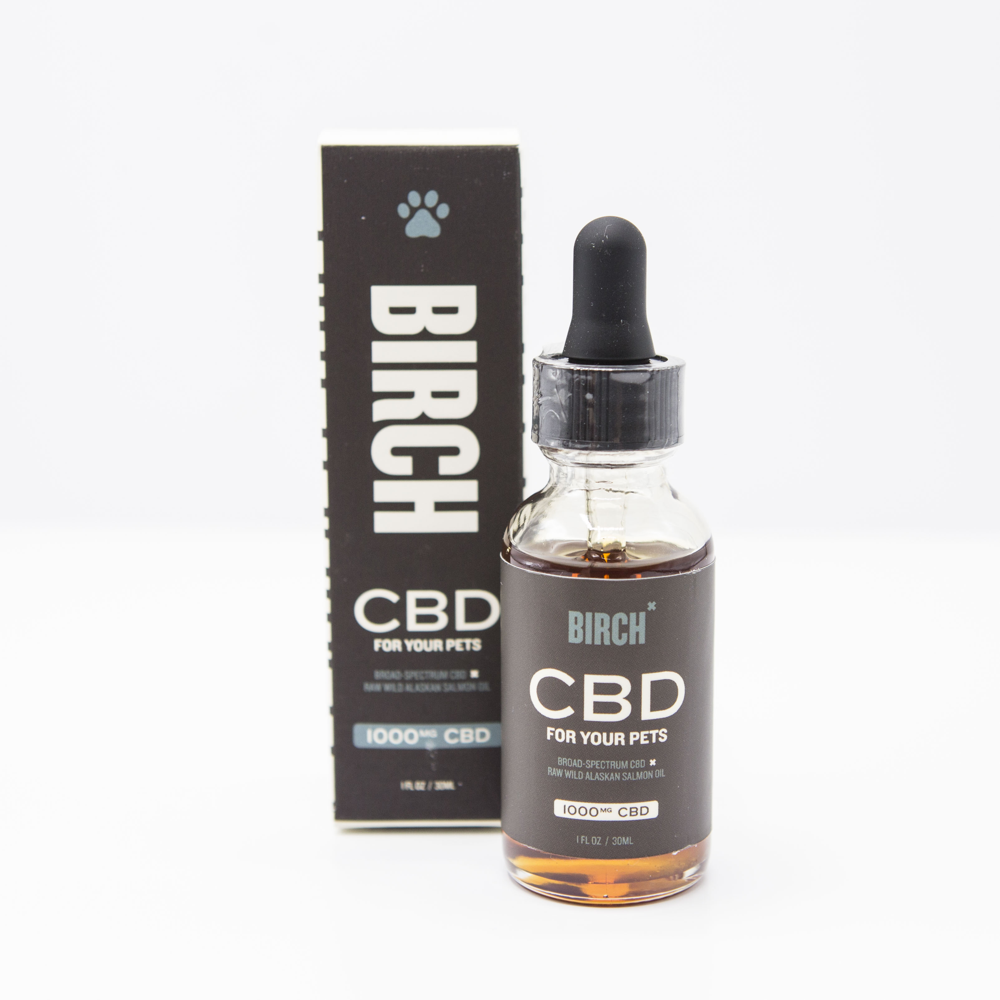 Photograph of product: Wild Alaskan Salmon Oil CBD Pet Tincture - $65/1000mg