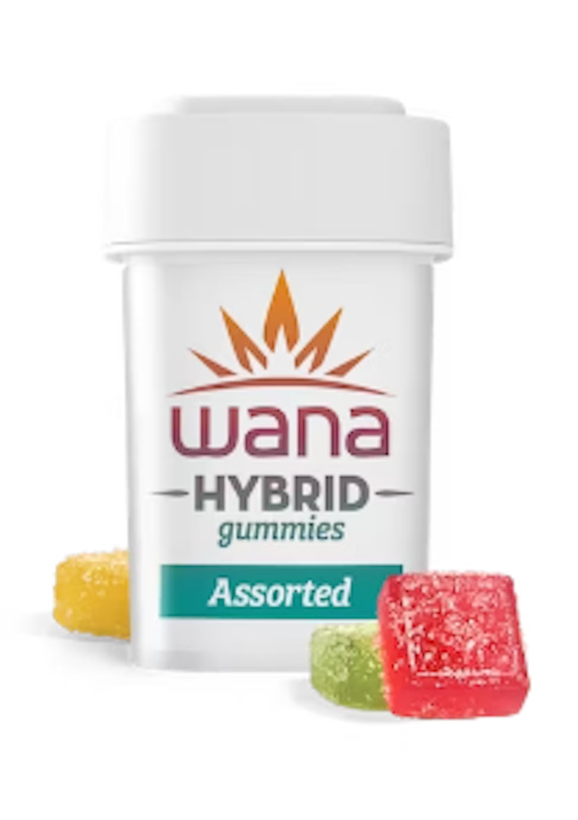 Photograph of product: Wana Gummies 100mg - Hybrid