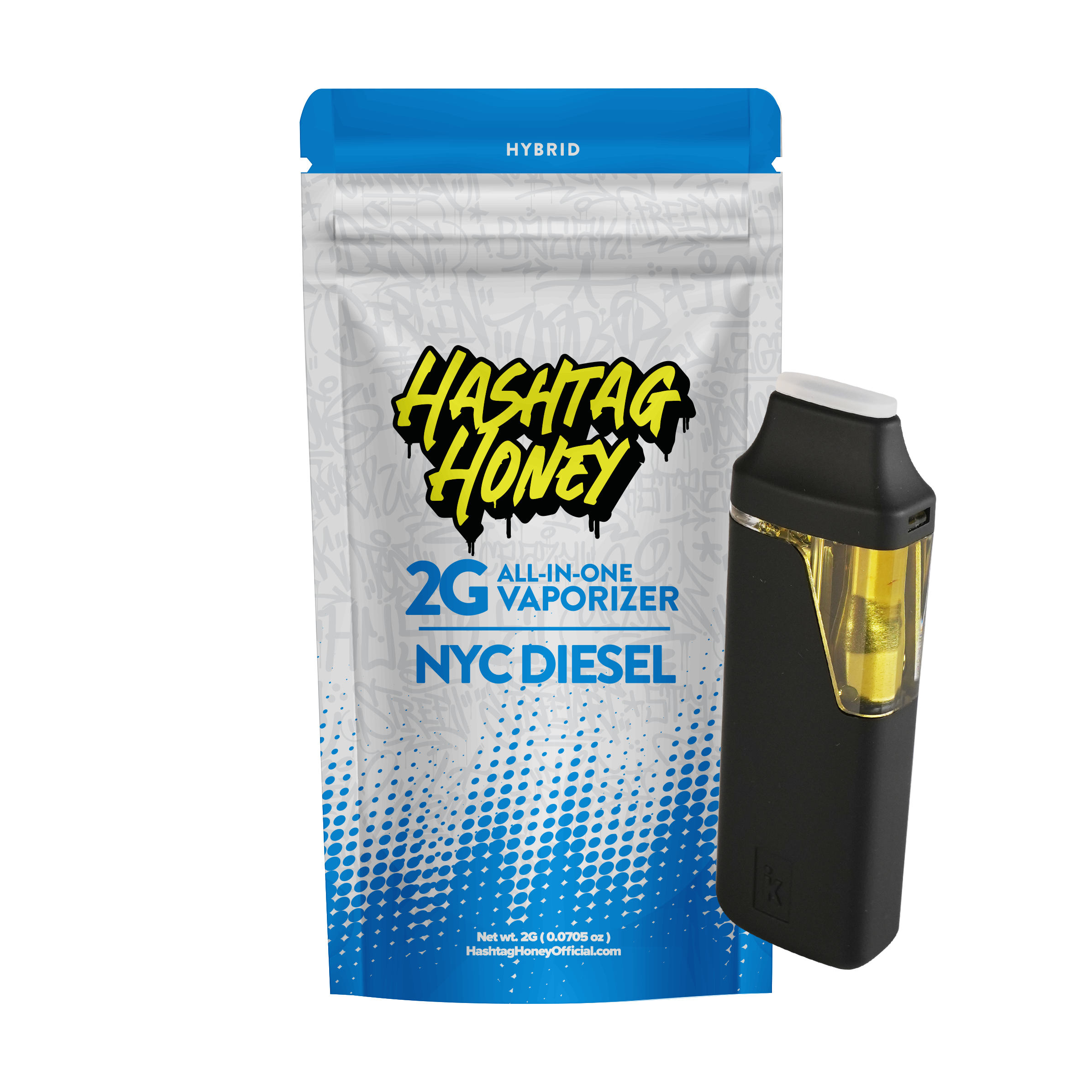 Photograph of Product: Hashtag Honey - NYC Diesel Disposable Vape