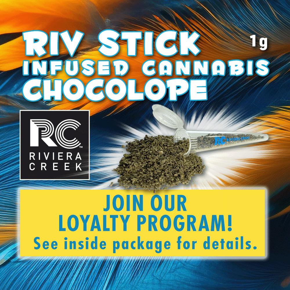 Photograph of product: Chocolope "Riv Stick" Infused Flower