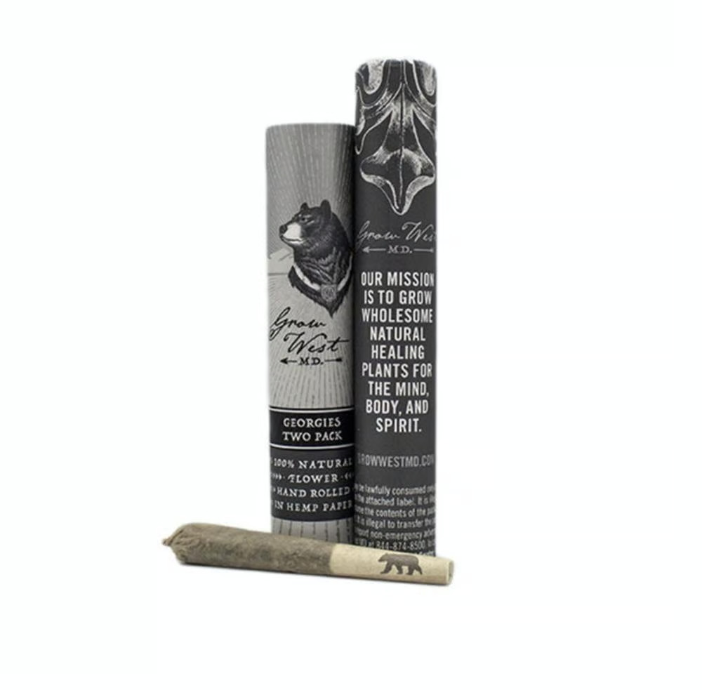 Photograph of product: Frosted Oranges Preroll [2pk] 0.5g each