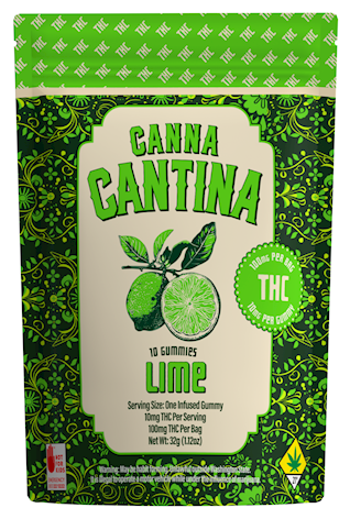 Photograph of product: Lime Gummies, 10-Pack