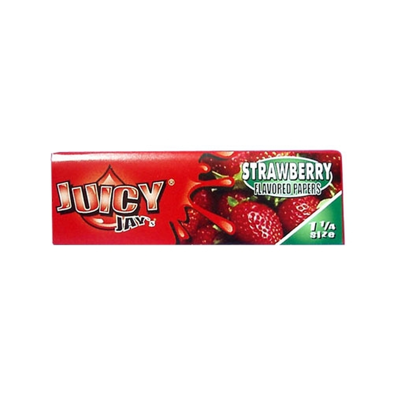 Photograph of product: Juicy Jay's 1 1/4 Rolling Papers - Strawberry