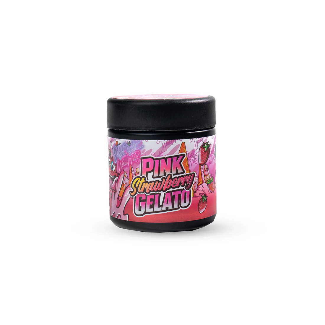 Photograph of product: High Quality Flower Pink Strawberry Gelato - 3.5g