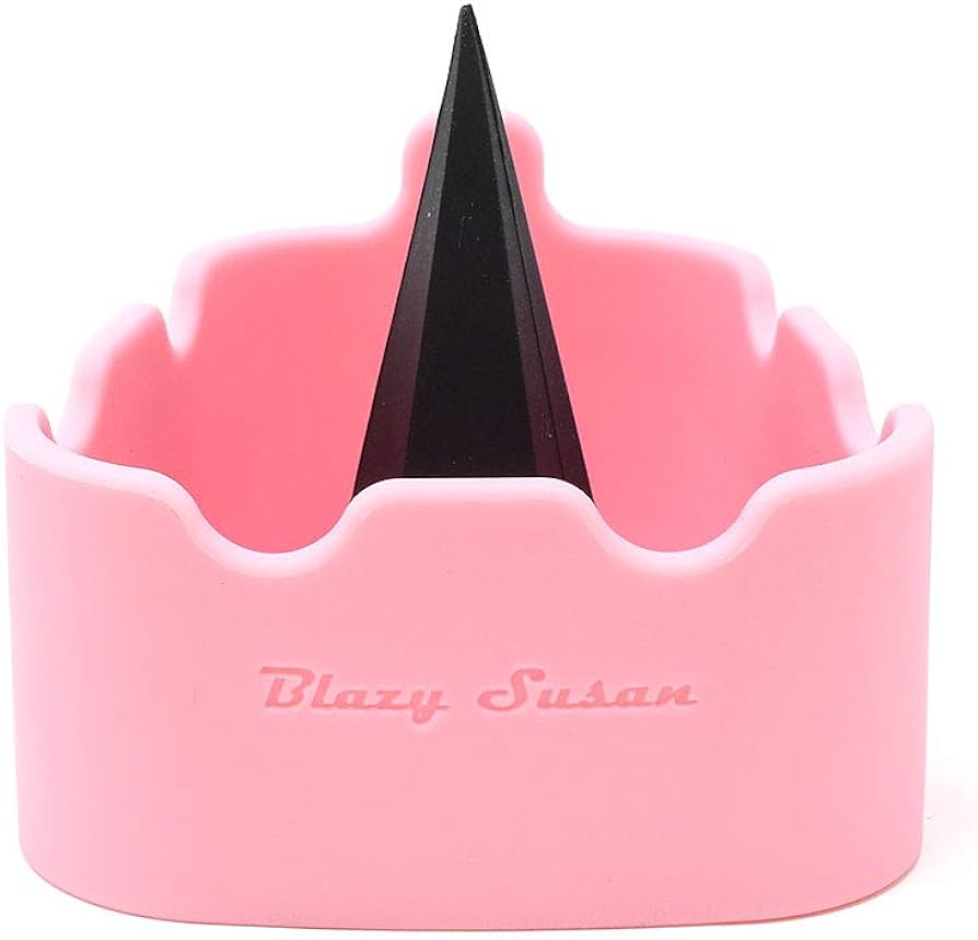 Photograph of product: Blazy Susan | Silicone Deluxe Ashtray - Pink