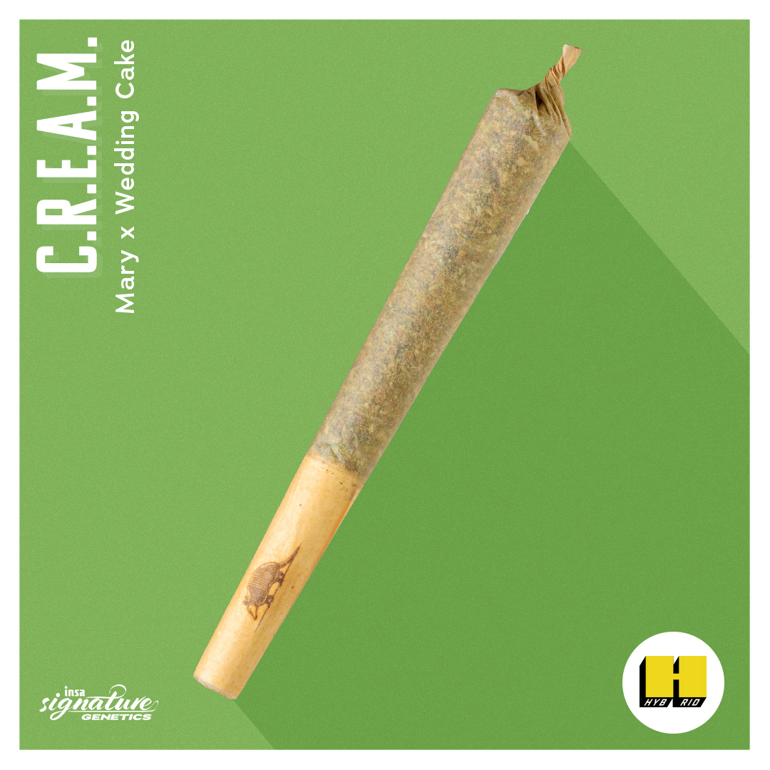 Photograph of product: C.R.E.A.M. Pre-Roll | 1g