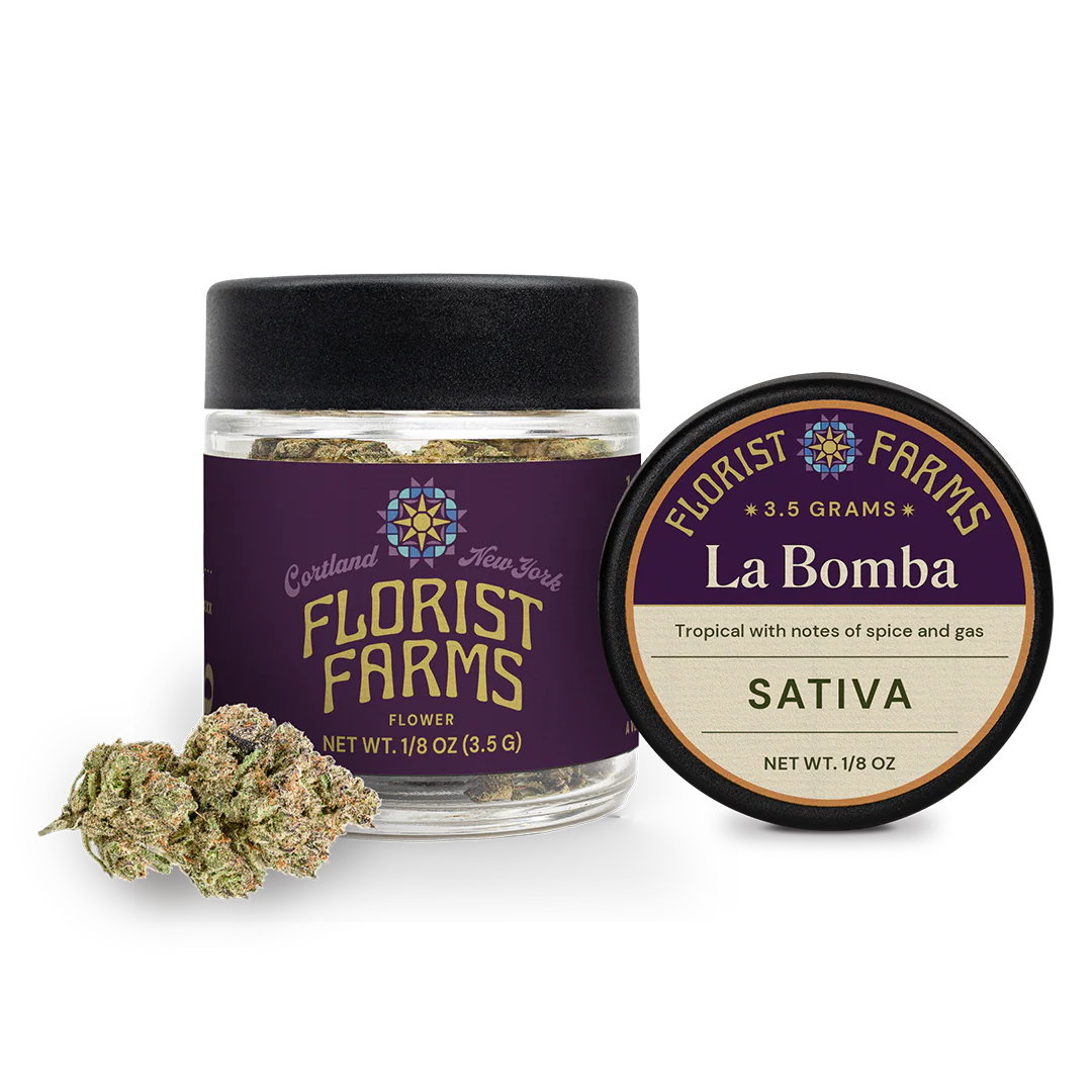 Photograph of product: Florist Farms | La Bomba | Flower | 3.5g